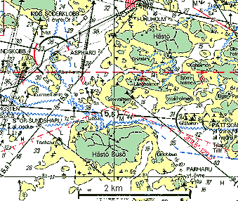 Район острова Hasto Buso на подробной карте