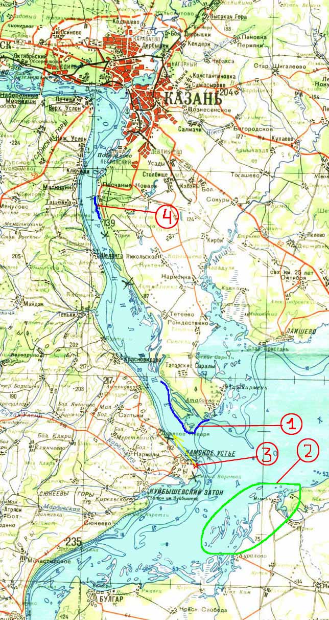 Казань болгар как добраться на машине карта